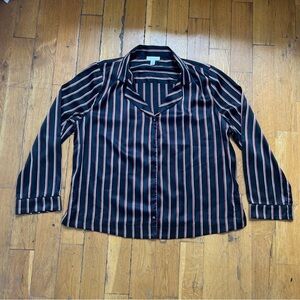 TOPSHOP striped button down